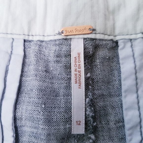 🌸 Free People | High Waist Trousers 12 - Picture 5 of 9